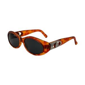 Fendi Orange Retro Sunglasses
